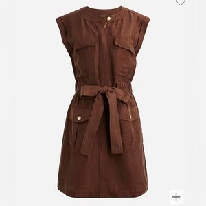 J. Crew Brown Mini Dress